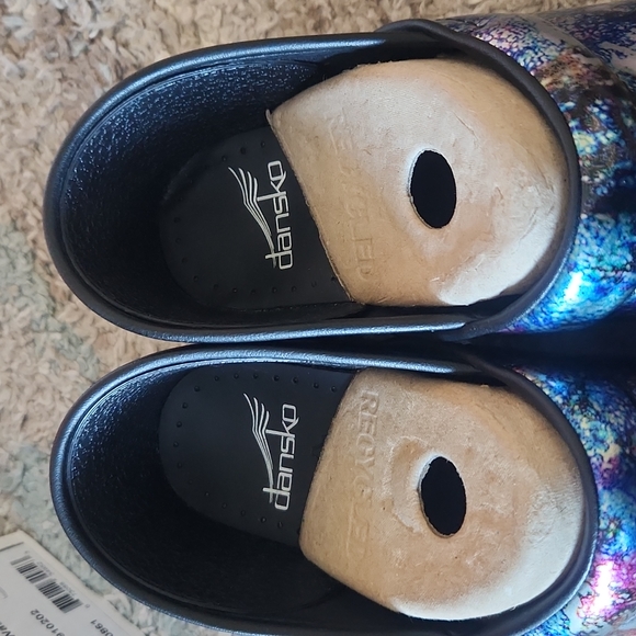 NWT!  Dansko Metallic clogs mules - Picture 10 of 10